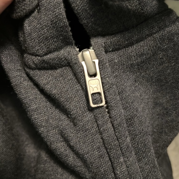 SUPER SOFT THIN PINK ZIP HOODIE - Picture 4 of 6